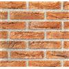 Alkor 3800048 Pellicola Adesiva per Mobili, Effetto Mattone Rosso, 45 cm x 2 m