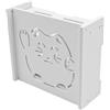 Sarini Staffa per Montaggio a Parete del Router WiFi Box Nascondi la Scatola WLAN per casa e Ufficio