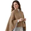 Generic Coperta Riscaldante Portatile USB Scialle Donna | Scialle Riscaldato Donna, Riscaldamento Rapido, Senza Fili con Power Bank, Cerniera, per Ufficio e Casa
