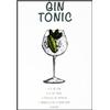 KUSTOM ART Quadro da Parete o da Tavolo Serie Aperitivi & Cocktail Gin Tonic Stampa su Legno 30x21 cm.