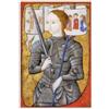 Generic Poster su tela, ritratto di Giovanni d'Arco (Giovanna D'Arc) di Francia, decorazione artistica da parete moderna per la casa, 30 x 45 cm