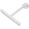 Tomotato Tergivetro in Silicone Morbido per Doccia e Finestre, Lavavetri Professionale Antigraffio per Specchi e Parabrezza, Spatola Asciugatura Rapida, Bianco