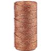 jijAcraft Filo d'oro rosa Spago Metallico 1,5 mm di Spessore, 100 metri, per Artigianato Decorazione di Natale Confezioni Regalo Hobby Creativi
