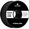 Kamu Synber Filo Elastico 1.5mm x 30m Corda Elastica Cordoncino Elastico Cordino Elastico