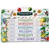 Generico Set Regalo Incenso Aromaterapia - 6 Scatole, 6 Fragranze per Meditazione, Yoga e Relax - Bastoncini Profumati per Casa, Purificazione Ambienti e Antistress (AROMATHERAPY)
