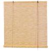 CJBWJM Tende A Rullo in bambù per Esterno, Tapparella in Bamboo Privacy 70% Oscuramento Tende Bambu per Balcone Gazebo Giardino Finestra Anti-UV 50-120 Larghezza(Naturale,90x90cm)