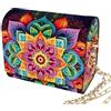 CXINLky Borsa fai da te per Diamond Art Painting, borsa a tracolla in legno, organizer con catena 11 mandanla