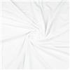 Textrend, tessuto jersey a metraggio, 100% cotone, morbido, tessuti per cucito, tinta unita, patchwork, stoffa 1x1,75m, 140g/m2, craftina, metro (Bianco)