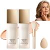 Generic Fondotinta Adattivo Over 50, Fondotinta Pelli Mature, Coreano Adattativo | 4in1 Fondotinta Bianco Che Si Adatta Al Colore Della Pelle, Coprenza Modulabile, Finish Naturale, Idratante E Leggero
