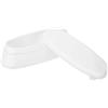 Fyearfly Contenitore per unghie portatile per stampo per manicure con vassoio per polvere per immersione in polvere bianca