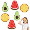 AYBUY Ghiaccio Gel Riutilizzabile Bambini, 6 pezzi Cuscinetti Refrigeranti | per bambini, Impacco Caldo Freddo con Freezer e Microonde, Borse di ghiaccio per Punture di Insetti, Frutta