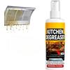 DWNSKR Grease Cleaner Spray Grillreiniger Pulizia efficiente Detergente per Forno e Cucina Adatto per la Pulizia di Forni Cappe Aspiranti Pentole Friggitrici Griglie Esterno