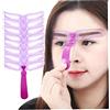 AMOYER Eyebrow Stencil 1pc Professionale Sopracciglia Governare Stencil Pratico Kit Sopracciglio Disegno Di Carte Attrezzi Di Trucco Fai Te