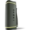 Lustrens Altoparlante Bluetooth (plastica riciclata al 100%, 15 W, grado di protezione IPX6, tecnologia TWS, compatibile con MP3 e Micro SD), colore verde
