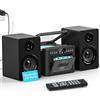 Lustrens Sistema stereo 9-in-1 con lettore CD e Bluetooth 5.1
