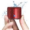 Lustrens Altoparlante Bluetooth mini portatile con bassi potenziati, impermeabile (grado di protezione IP67), autonomia di 12 ore (colore: rosso)