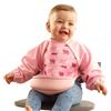 Bibetta Ultrabib - Weaning bib with sleeves - Premium Neoprene for Comfort - Waterproof - Baby bibs with Crumb Catcher Pocket for Feeding Toddler & Babies - Roll Up and Machine Washable
