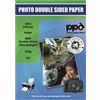PPD A4 20 Fogli 210g Carta Fotografica Fronte-Retro Premium Opaca Per Stampanti Inkjet - PPD-45-20