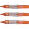 Pilot Set di 3 pennarelli ricaricabili V Board Master Begreen Pte smussato medio arancione
