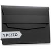 STALIVA Porta Documenti Auto Moto, Porta Libretto Auto e Assicurazione, Cartellina Portadocumenti da Viaggio - Accessori Auto Interno Nero 1 Pezzo