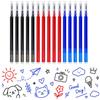 JOYXYTOP 15 mine di ricambio cancellabili da 0,7 mm, 5 nere, 5 rosse, 5 blu, compatibili con penna Pilot FriXion, per cancellazione senza residui, perfette per scuola, ufficio e disegno creativo