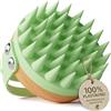 HELDSON® Spazzola massaggiante per cuoio capelluto di alta qualità, FSC®, 100% - Spazzola massaggiante per capelli - Spazzola massaggiante per capelli - Hair Care peeling - Massaggio testa - Scalp