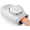 Timiyou Massaggiatore manuale con calore e compressione - Guanto elettrico per massaggio manuale per l'artrite - 3 modalità per polso e dita - sollievo dal dolore tunnel carpale - senza fili (USB) - regalo