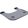 PattenlLevi Vassoio rimovibile per sedia a rotelle, grigio, 58 x 53 cm | Tavolo per sedia a rotelle per adulti con disabilità e mobilità ridotta, portata 50 kg