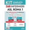 Edises professioni & concorsi Concorso 268 Infermieri ASL Roma 1: kit completo per la preparazione. Con software di simulazione. Con videolezioni