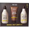 Beter - Set Cura del Corpo Coffee O'clock, Set Doccia 3 Pezzi con Gel Doccia, Lozione Corpo e Gel Esfoliante, Profumo di Caffè e Cocco, Set Bagno Donna, Formule Vegane, Regalo donna