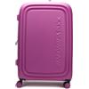 Mandarina Duck carrello Logoduck + Trolley Digital Pink porpora