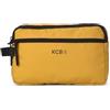 KCB Beauty case KCB Skid, design funzionale e pratico, organizzazione toilette e accessori, ideale per viaggi, maniglia di trasporto laterale, 100% vegano, Mostarda, 18 x 28 x 9 cm, Minimalista