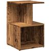 vidaXL Comodino Legno Vecchio 35x35x55 cm in Legno Multistrato