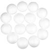 IWOWHERO Palla Polistirolo 15cm Bianca Mezza Sfera, 20 Pezzi | Blocco di Schiuma Floreale, Dischetti Polistirolo, Forme di Polistirolo da Decorare, per Nozze