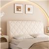 BUAOGDVG Copritestata letto trapuntata,Testiera letto antipolvere | Copritestata letto tutto compreso ispessito for camera da letto(21,170x70cm)