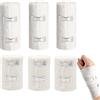 APMGONT Set da 6 bende in crêpe, bende mediche elastiche con clip metalliche, rotoli di bende compressive in crêpe di cotone, bende elastiche per braccia, polsi e ginocchia, per la cura sportiva