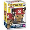 Funko POP Funko TV: One Piece - Tony Tony Chopper - Flocked | Gadget Ufficiale - Personaggio in Vinile da Collezione da Esporre - Idea Regalo Compleanno per Fan e Collezionisti