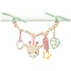 Nattou giocattolo da appendere Giraffa Gina, sonaglio, 28 cm | Morbido giocattolo da appendere con sonaglio e carta frusciante, regalo per neonati, giocattolo educativo e sensoriale