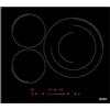 SVAN Piano Induzione 60 cm 3 Zone, Vetro Nero, SI3602SB32. 7360 W, Zona XL 32 cm, Funzione Booster, Controllo Slider Tattile, 9 Livelli di Potenza, Keep Warm, Timer 99 min, Blocco Bambini