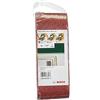 Bosch 3 Nastri Abrasivi per Levigatrice Nastro Senza Fori, 75 x 457 mm, G 40