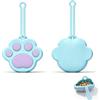 hegdisun Porta Premietti per Cani, Appendibile Portatile, Silicone Azzurro | Borsa Premi Silicone, Morbida e Carina, Perfetta per Addestramento e Passeggiate, per Premiare Comodamente