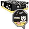 Mars Cesar, Cibo Umido per Cani, consigliato da Chef, in Diversi Gusti, per 14 pasti (14 x 150 g)