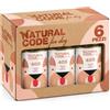 Natural Code 405 Maiale e Piselli - Alimento Umido per Cani Adulti, Lattine da 400 g, Confezione da 6x400g