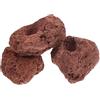 VILLFUL 3 anelli di fissaggio roccia vulcanica per piante acquatiche base fissa ceramica decorazione resistente per acquario acqua dolce e pesci