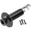 Musiclily Pro 1/4 Pollici Mono Stereo Entrata Presa Jack Con Reggi Tracolla per Chitarra Acustica Basso, Nero