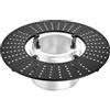 onlyfire Piano da Tavolo per Solo Stove Braciere Bonfire di 49.5 cm, Tavolo da Esterno in Acciaio Verniciato a Polvere con Stabilizzatore a Barra per La Griglia per Barbecue e Stare in Compagnia