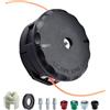 YGQ Speed Feed 400 - Testina per decespugliatore compatibile con Shindaiwa T235 T242 Echo SRM225 GT225 PAS225 SRM210 SRM2100 SRM230 PAS230 99944200907 78890-30000 Testa del mangiatore di erbacce