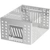 Wusvive, trappola automatica per topi, gabbia in ferro galvanizzato, design di porta monouso, controllo dei parassiti riutilizzabile per interni per la casa con animali domestici e bambini