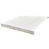 RJPLMFV Tessuto Tenda di ricambio 5x3m poliestere crema | Tetto di ricambio per telaio esistente, resistente ai raggi UV, uso patio terrazzo giardino