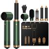 UKLISS Airstyler 5 in 1 Hair Styler Spazzola Soffiante Air Styler set | Airbrush Ferro a ricciolo Spazzola Soffiante Spazzola Lisciante per Capelli, Kit di parrucchiere per asciugare